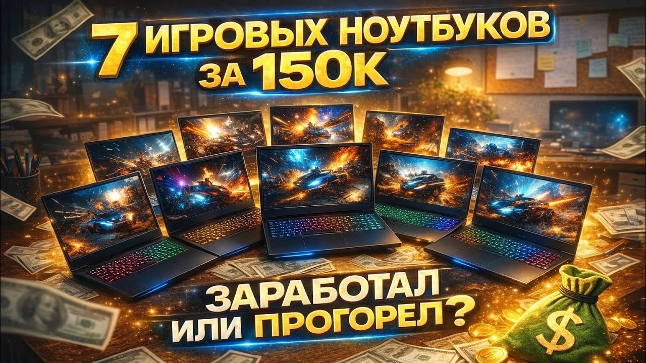 Перепродажа игровых ноутбуков оптом. Заработал на большую пиццу.