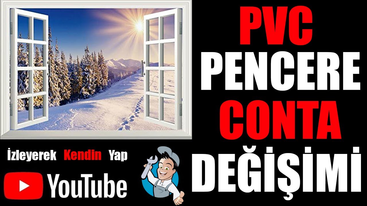 Pvc Pencere Contası Nasıl Değiştirilir - How To Replace Pvc Window Seal