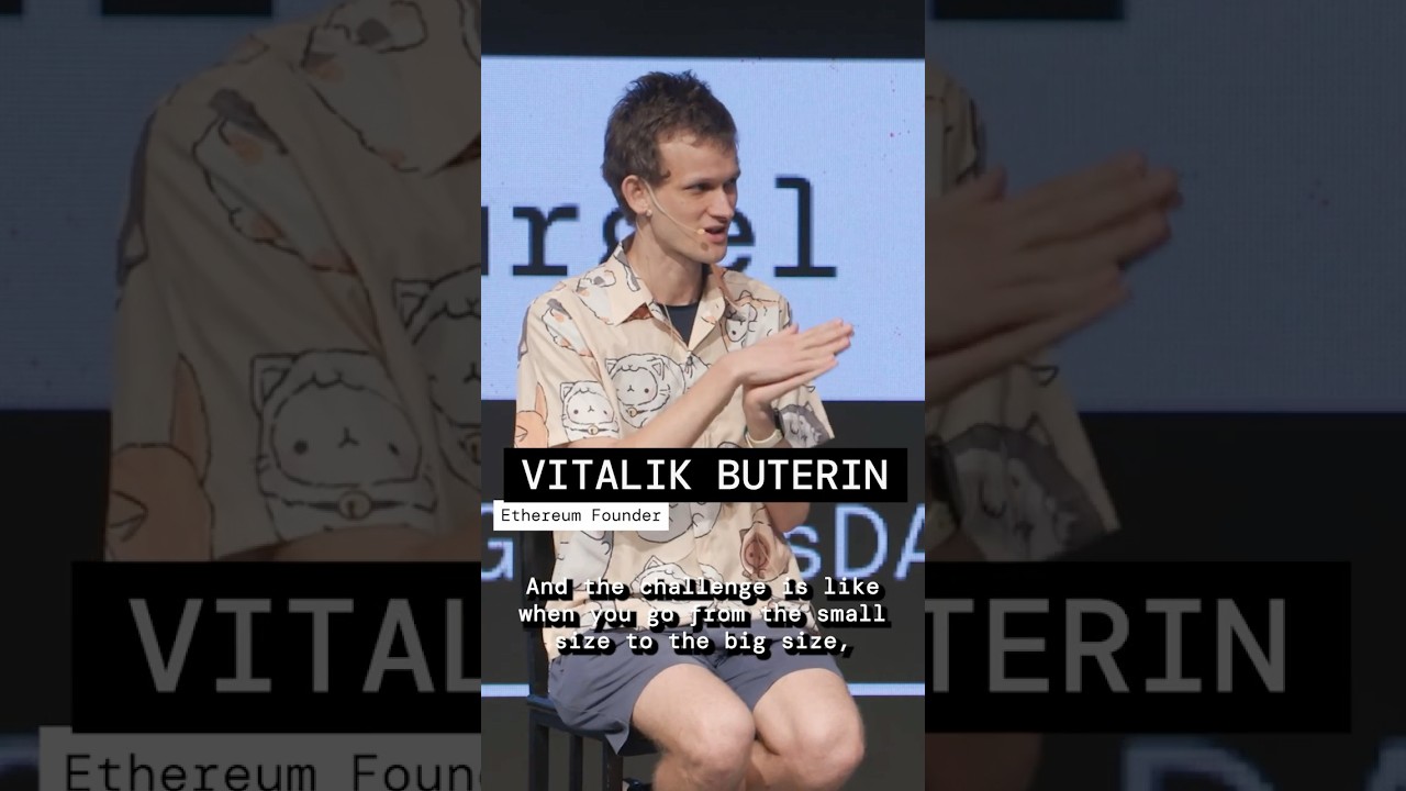 #vitalikbuterin on incentives in building decentralized #tech // #ethereum #web3 #blockchain