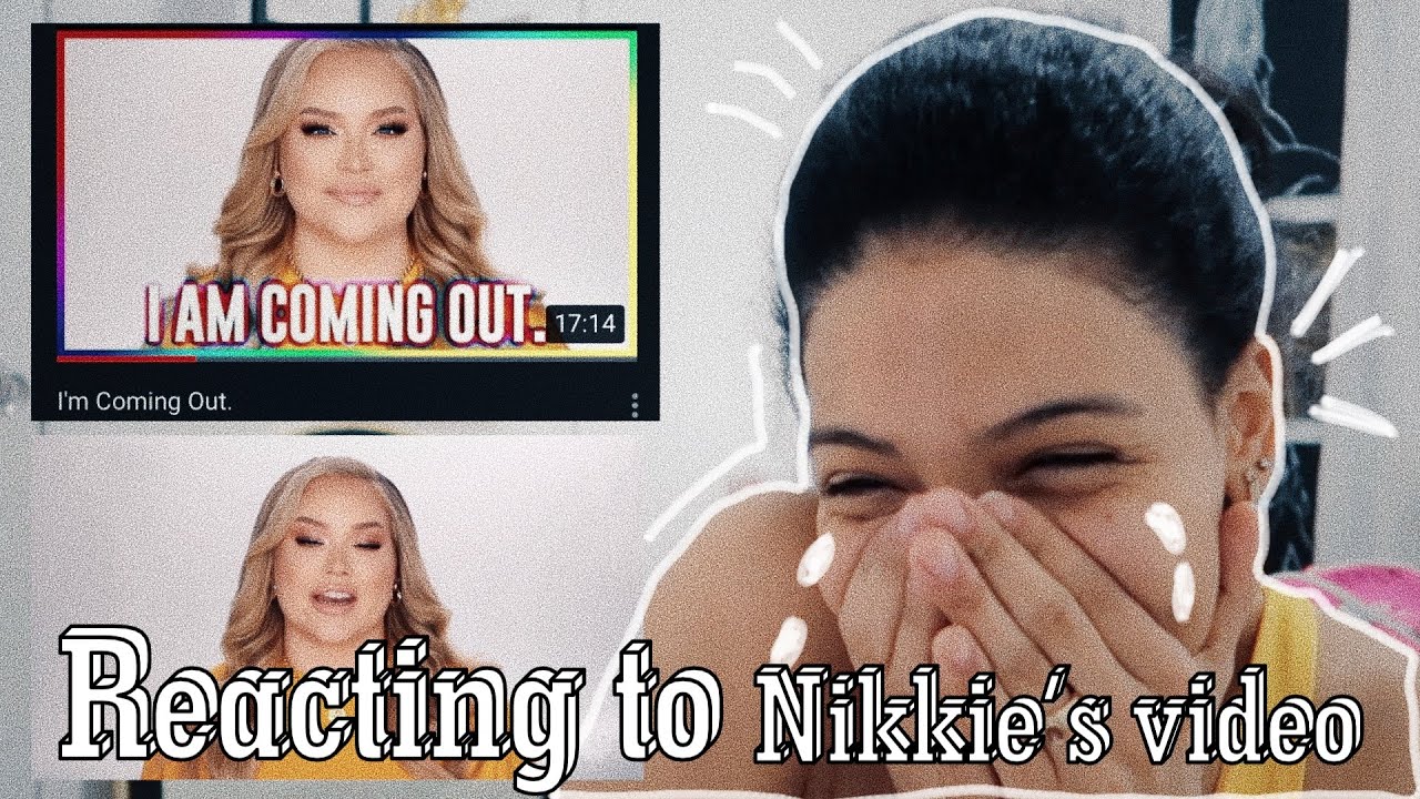 Reacting | Dear Nikkie Tutorials I preach for your _I'm Coming out_ video yassssss!