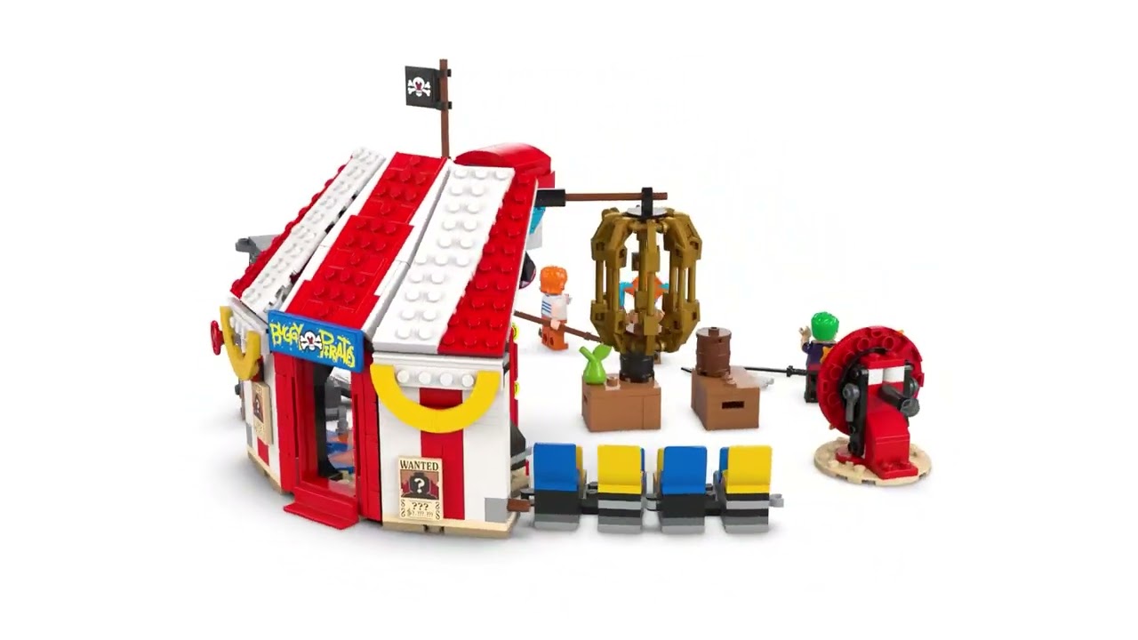 LEGO® ONE PIECE 75637 Clownen Buggys cirkustält