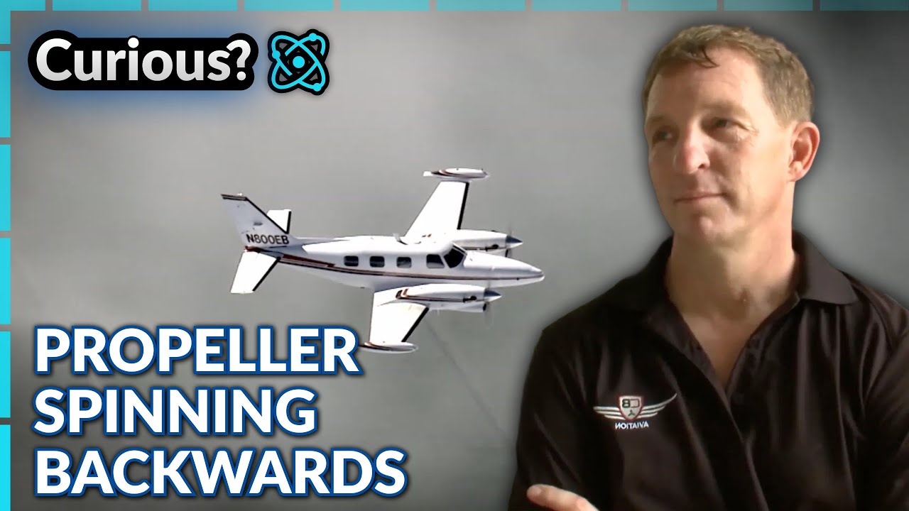 Hanger Queen Propeller Spins Backwards Mid Flight | Dangerous Flights