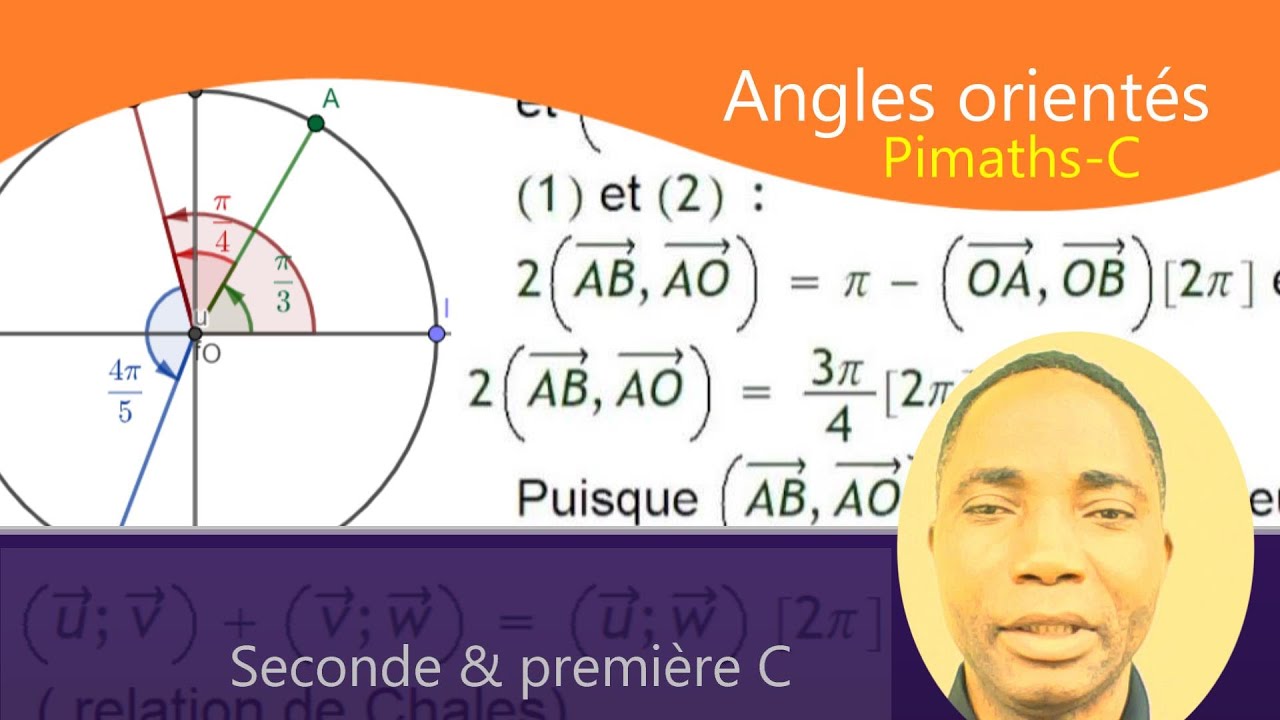 Angles orientés: propriétés élémentaires