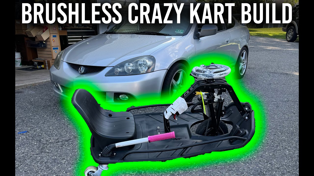 Brushless Crazy Kart Build - VESC Tuning Guide - DIY Drift Kart