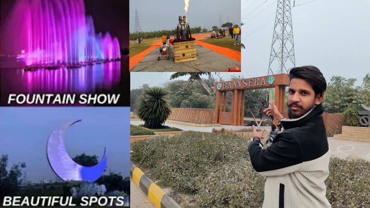 Baansera Park  Delhi 🏞️ ticket price | places to visit in delhi for couples lighting show