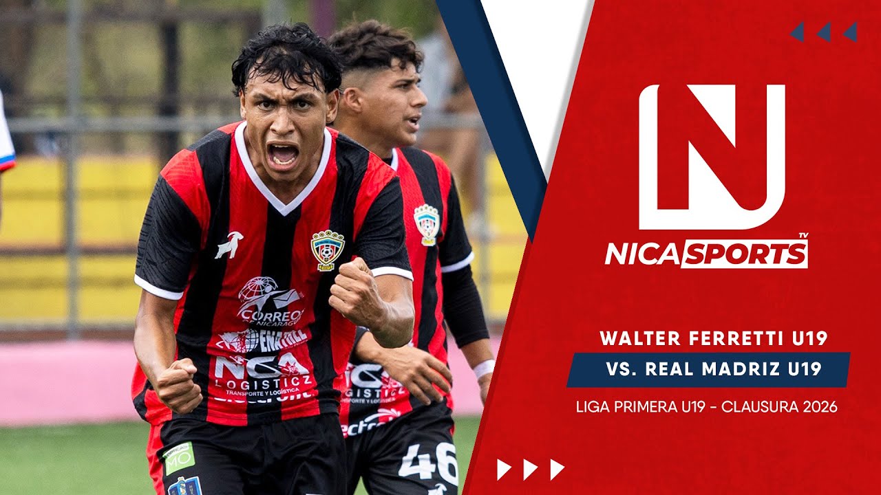 📡 EN VIVO - Liga Primera U19 ⚽ W. Ferretti U19 🆚 Real Madriz U19  | Torneo Clausura 2026 - Jornada 2