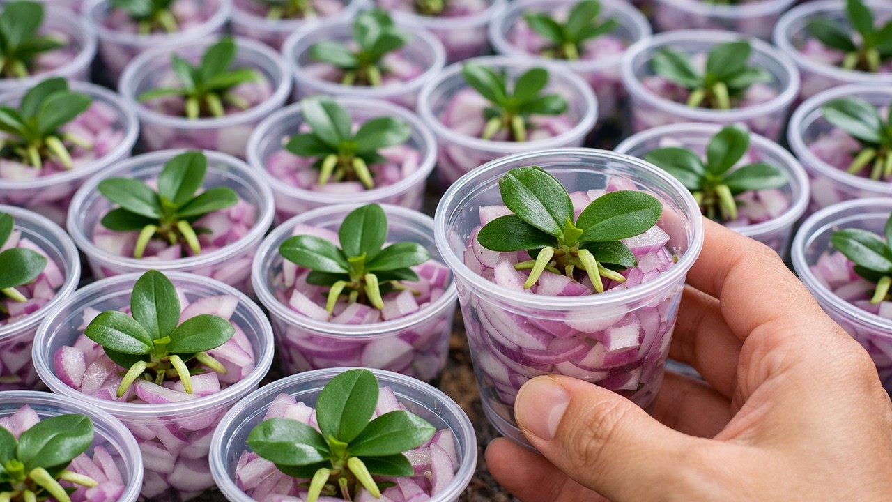 Grow Orchids on Onions? The Shocking Propagation Hack That Actually Works!