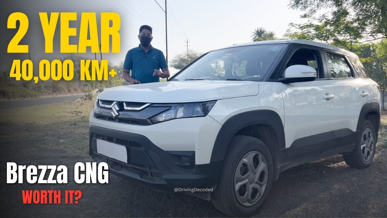 Brezza CNG Ownership review after 40,000 km | Good, Bad & Issues | Driving Decoded