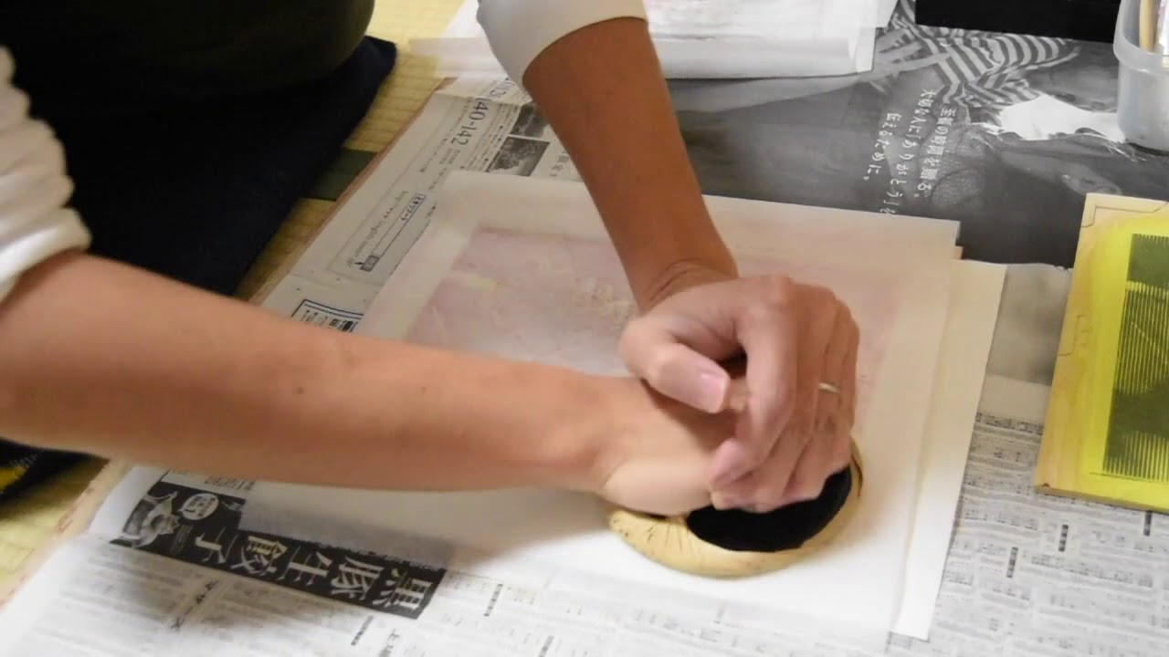 MOKUHANGA CMYK PRINTING PROCESS BY KATSUTOSHI YUASA