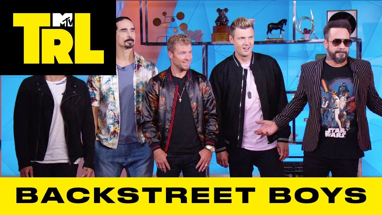 The Backstreet Boys Re-Connect w/ Their Biggest Fans From the MTV Bunker | TRL