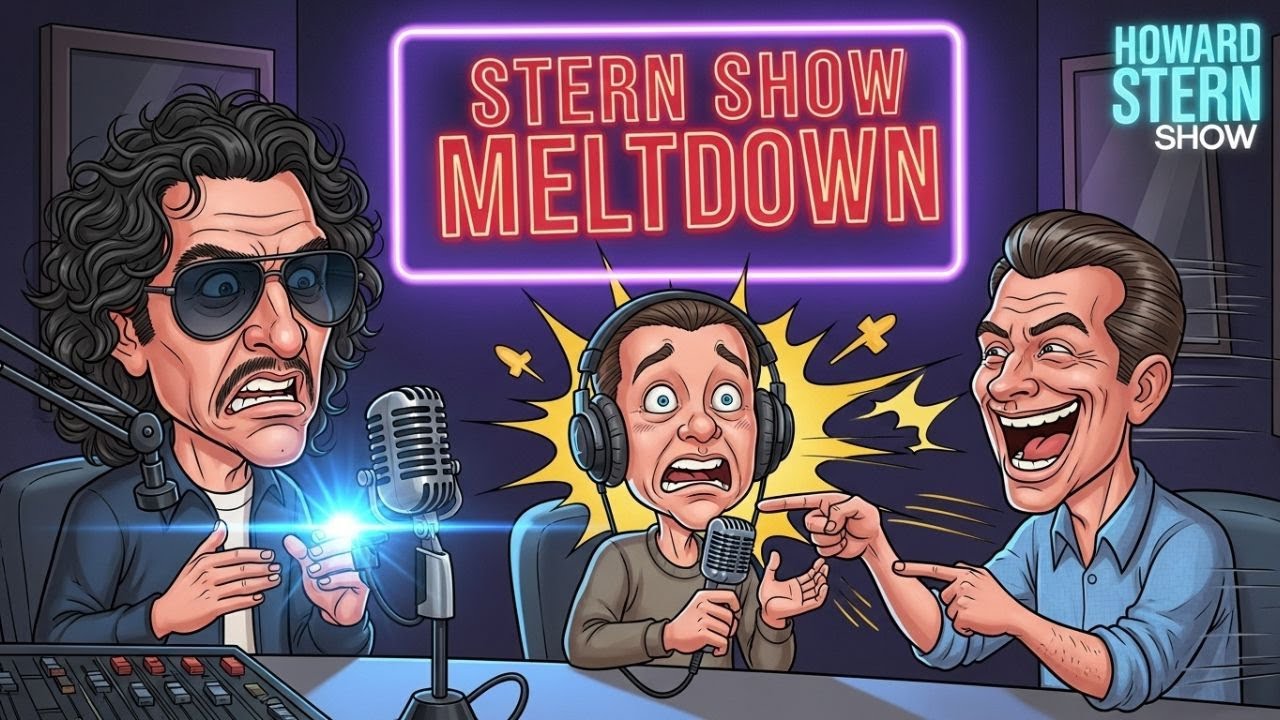 Ralph Destroys Eric’s Interview Skills in a Full Studio Meltdown | The Howard Stern Show
