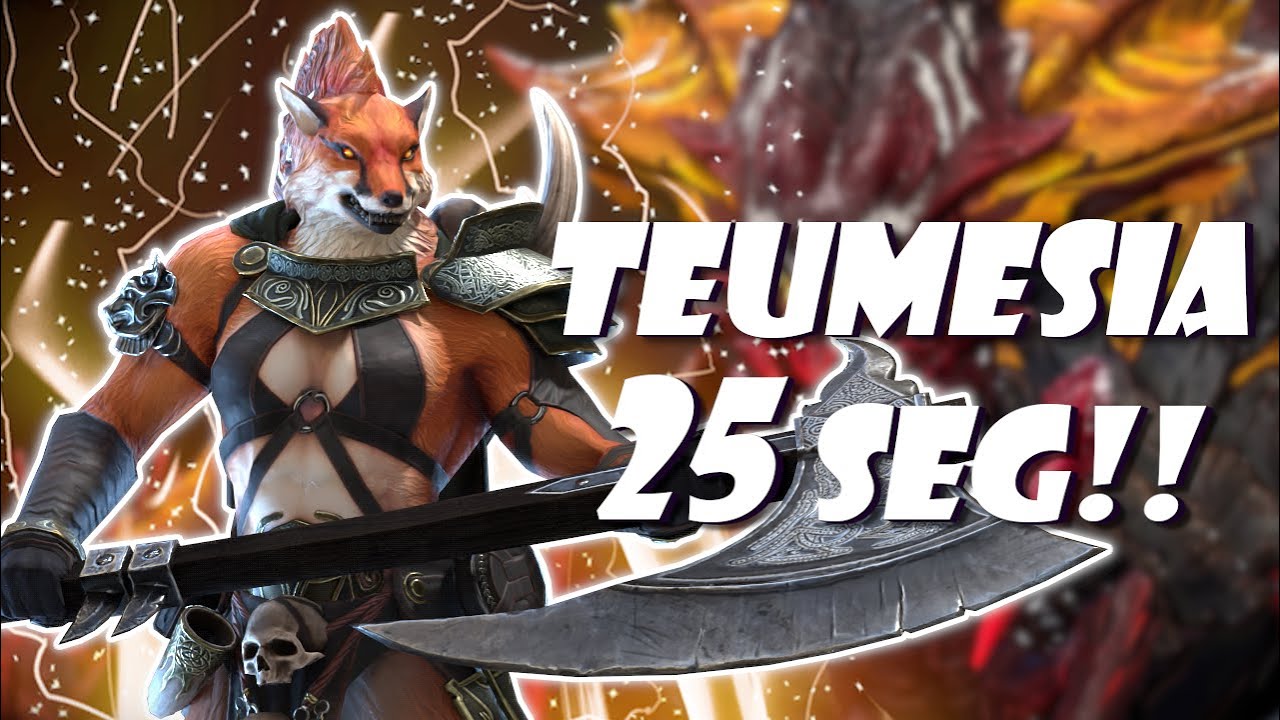 ARA&Ntilde;A 25 en 25 SEGUNDOS!! SETUP DE TEUMESIA!! Raid Shadow Legends 2022
