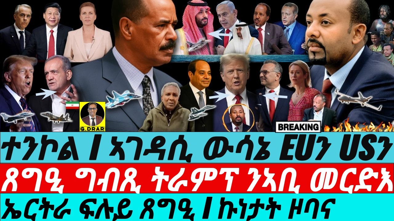 Jan-17 ኤርትራ ይሰልጣ I ኩነታት ዞባና I ትራምፕ ንኣቢ መርድእ I Abiy seeks War! I Egypt & Trump hit Abiy I US to Iran