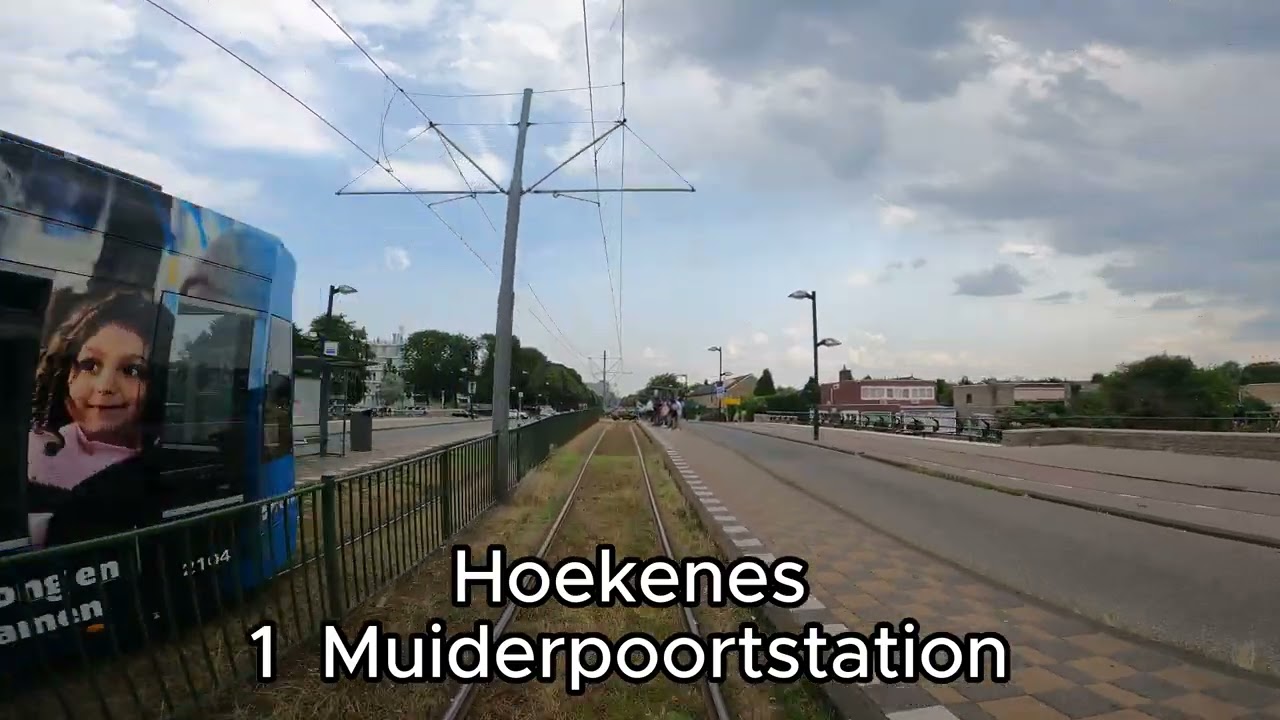 GVB | Amsterdam | Cabine | Lijn 1 | Osdorp De Aker - Muiderpoortstation | 2023 | Via Omleiding