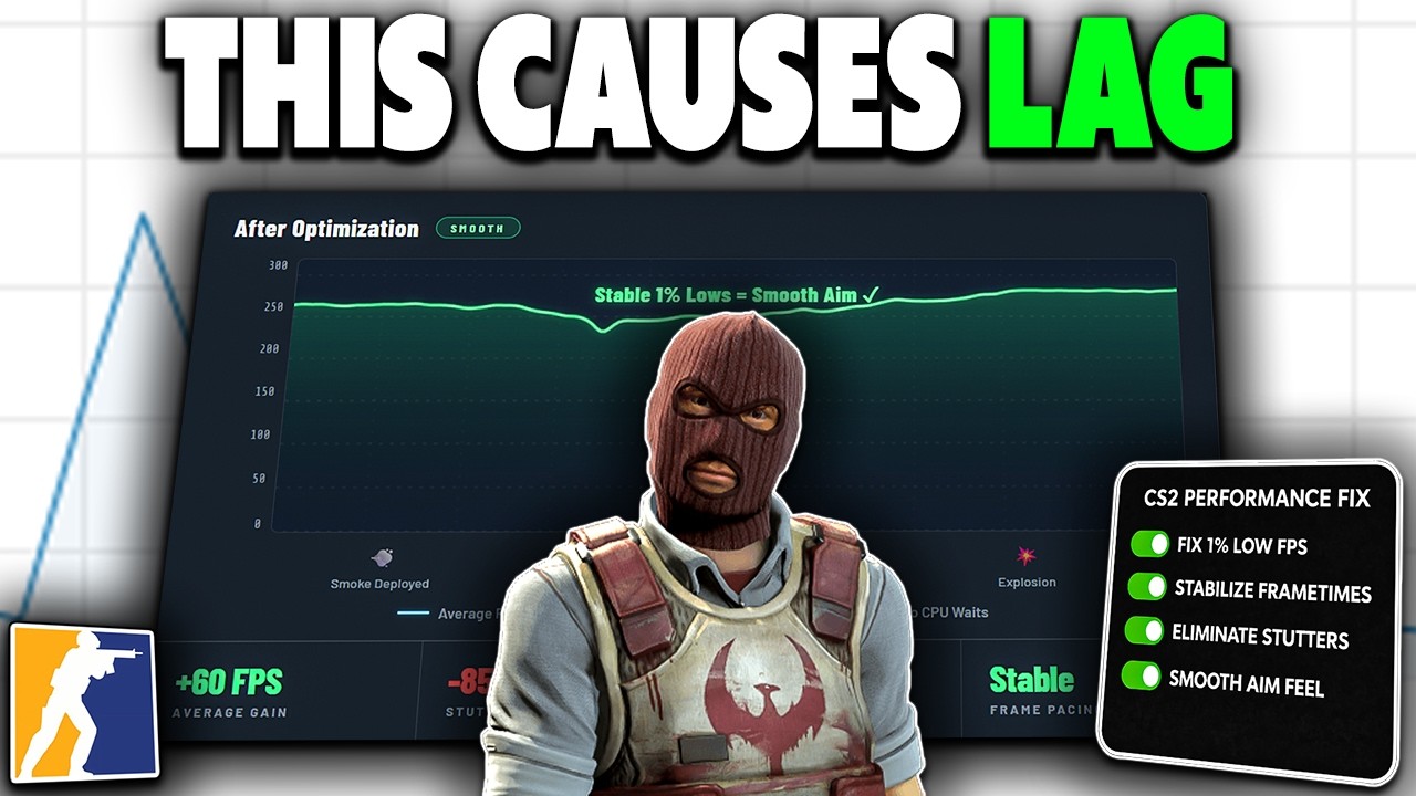 CS2 Feels Laggy With High FPS? | Fix 1% Low FPS & Micro Stutters