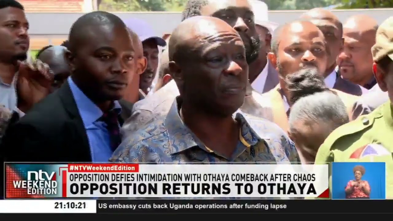 Opposition plans charged Othaya visit despite recent church chaos
