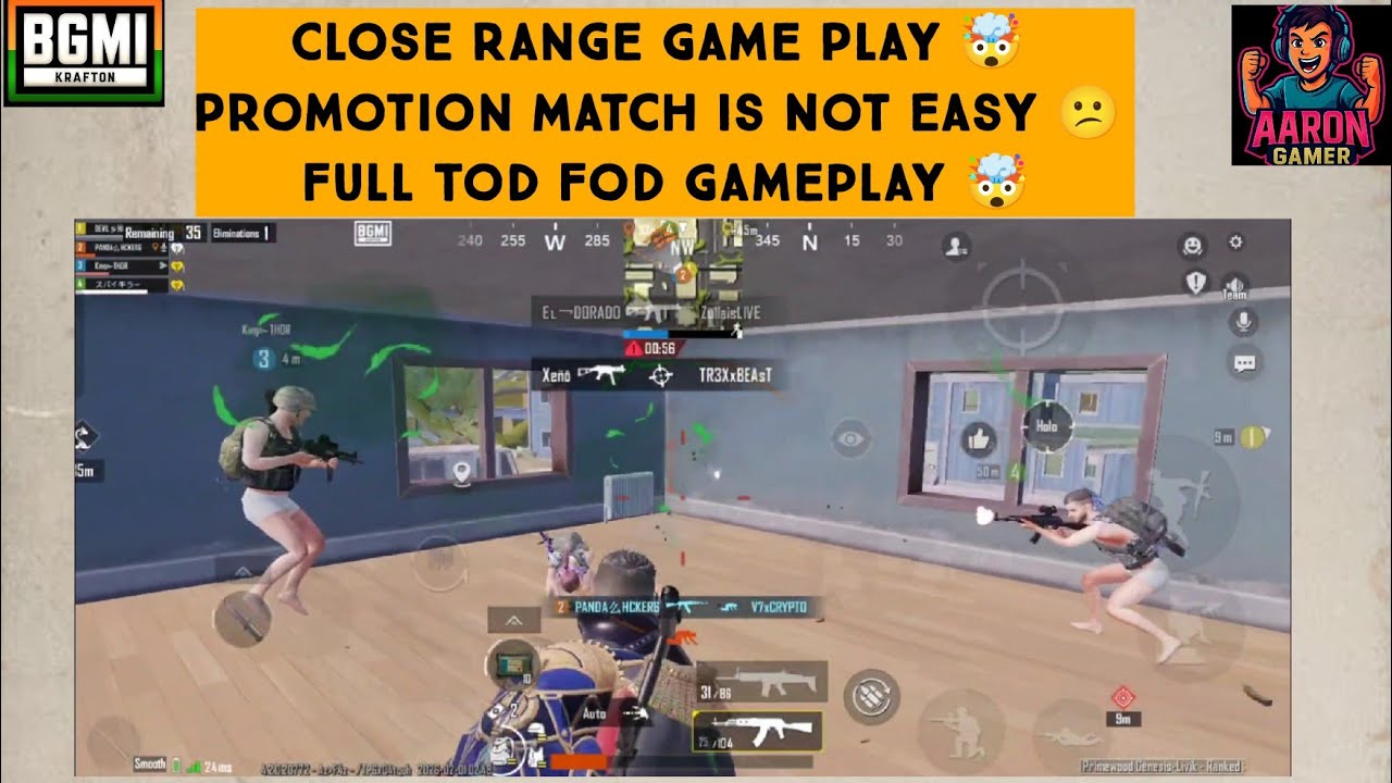 Promotion Match 🙂 Is Not Easy Close Range Game Play Squad Wipe Always 🤫