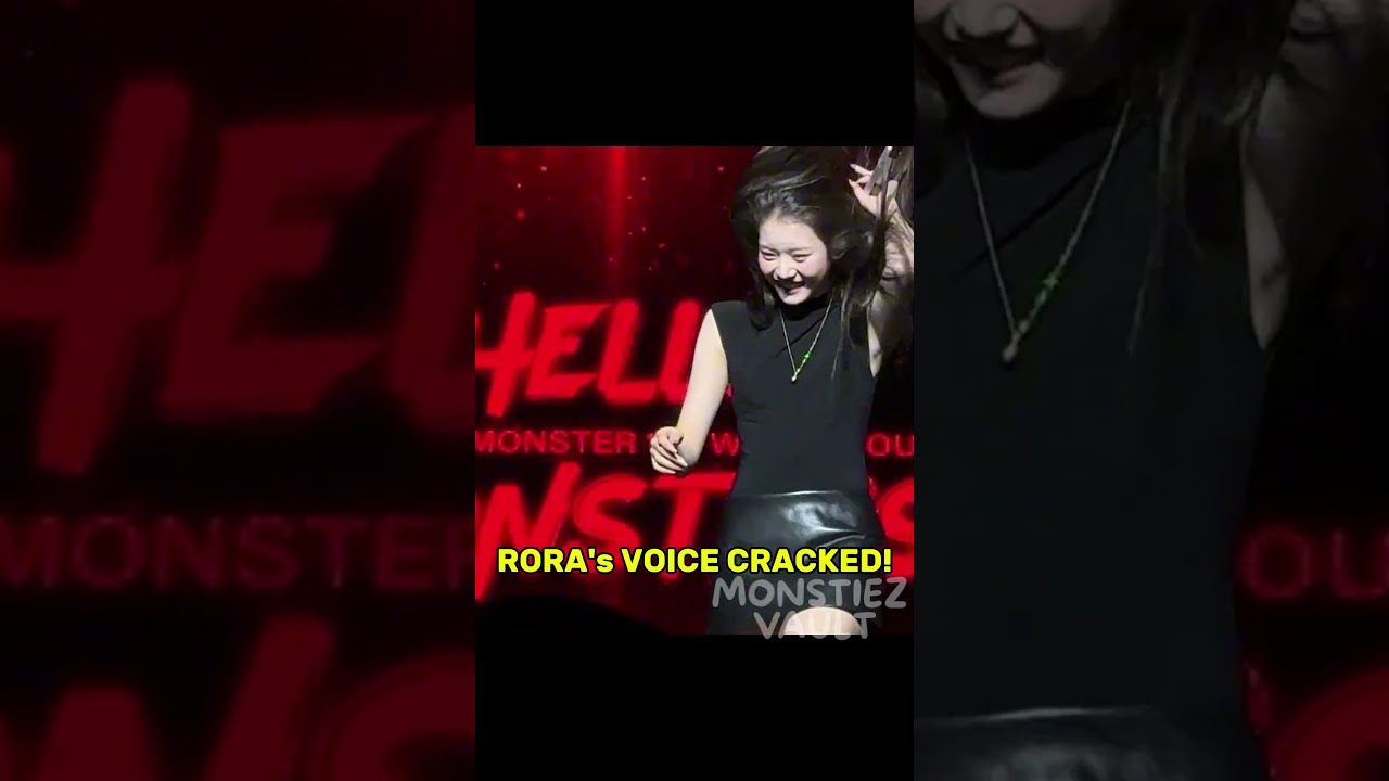 Rora (BABYMONSTER) Voice Crack Moment at Seattle Soundcheck