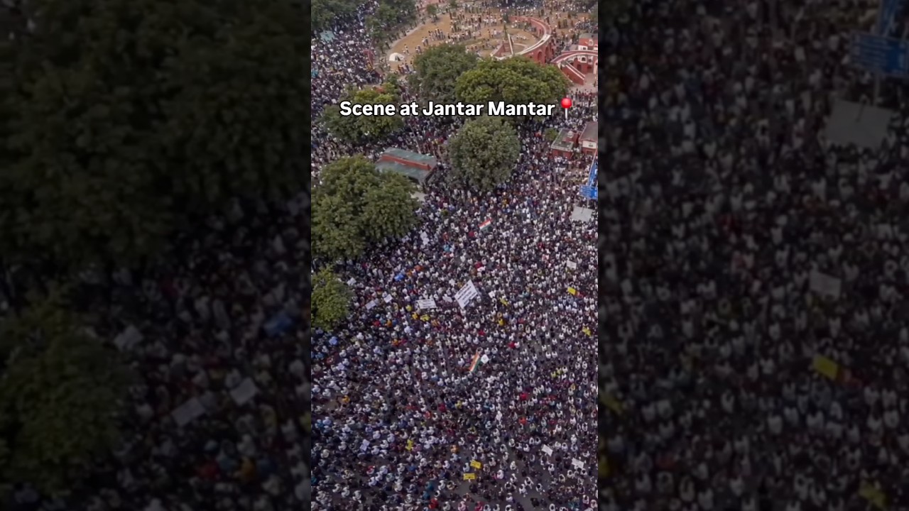 Jantar mantar Sansad Bhavan March Live || 20th July Cockroach Janta party
