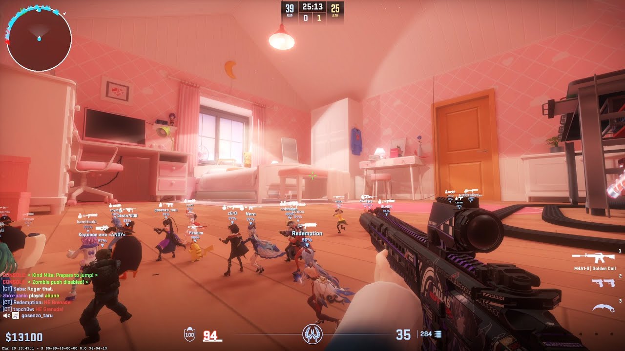 CS2 Zombie Escape ze_miside On Lupercalia Server