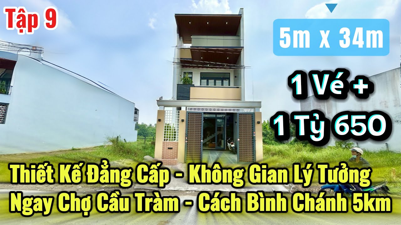 Đẳng Cấp Căn Nhà MT đường Phước Vĩnh gần chợ Cầu Tràm 5x34 3PN 3Wc -Kinh Doanh Mua Bán Tốt -TT 1T650