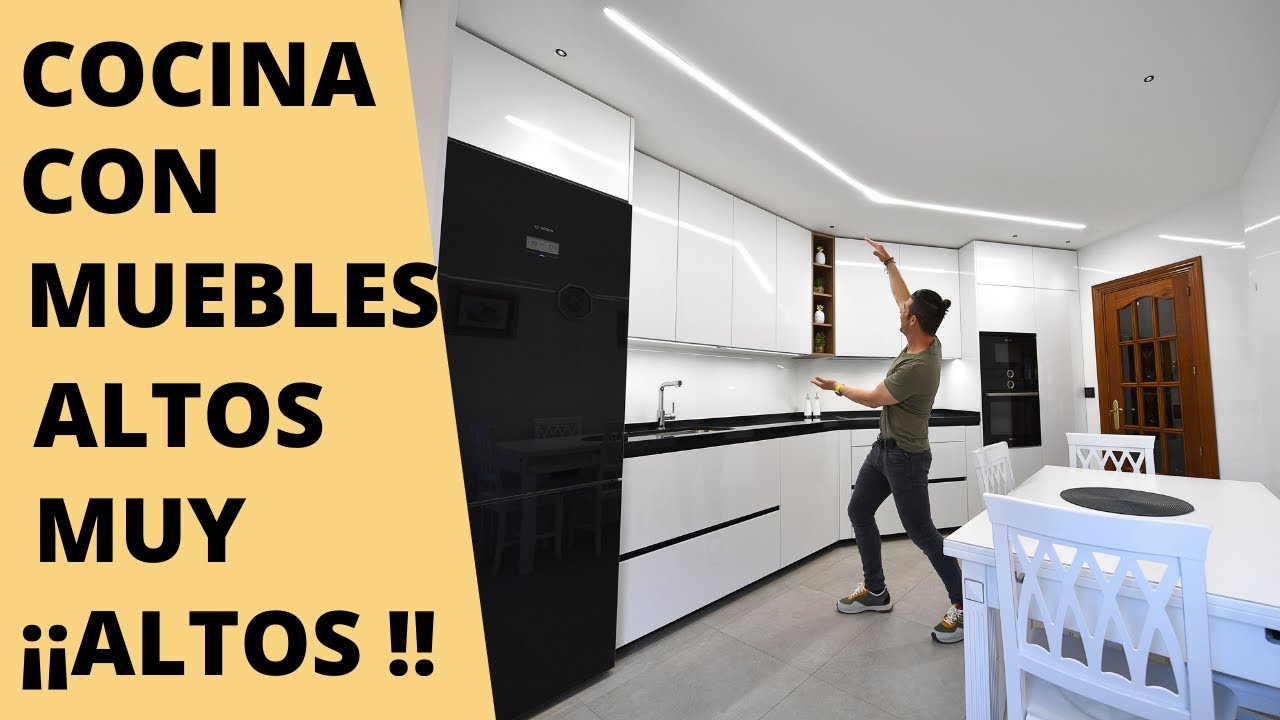 Cocinas Blancas con Encimeras Negras CJR