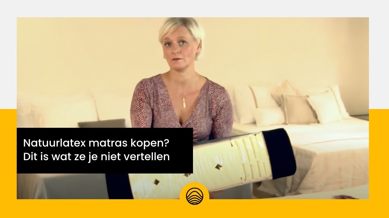 Natuurlatex matras kopen? Dit is wat ze je niet vertellen