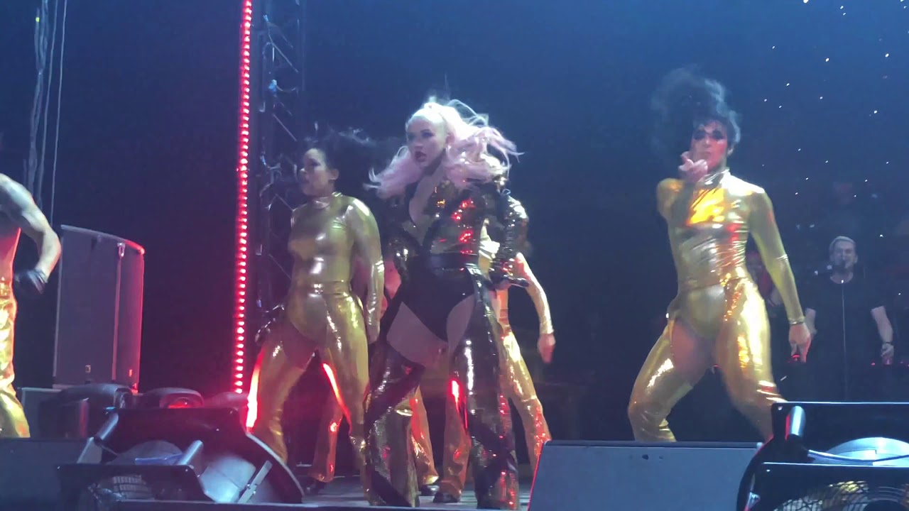 Christina Aguilera - Dirrty/Vanity/Express/Lady Marmalade LIVE The X Tour BERLIN July 11 2019