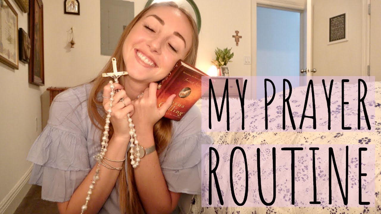 MY PRAYER ROUTINE // devotions, bible, rosary + more