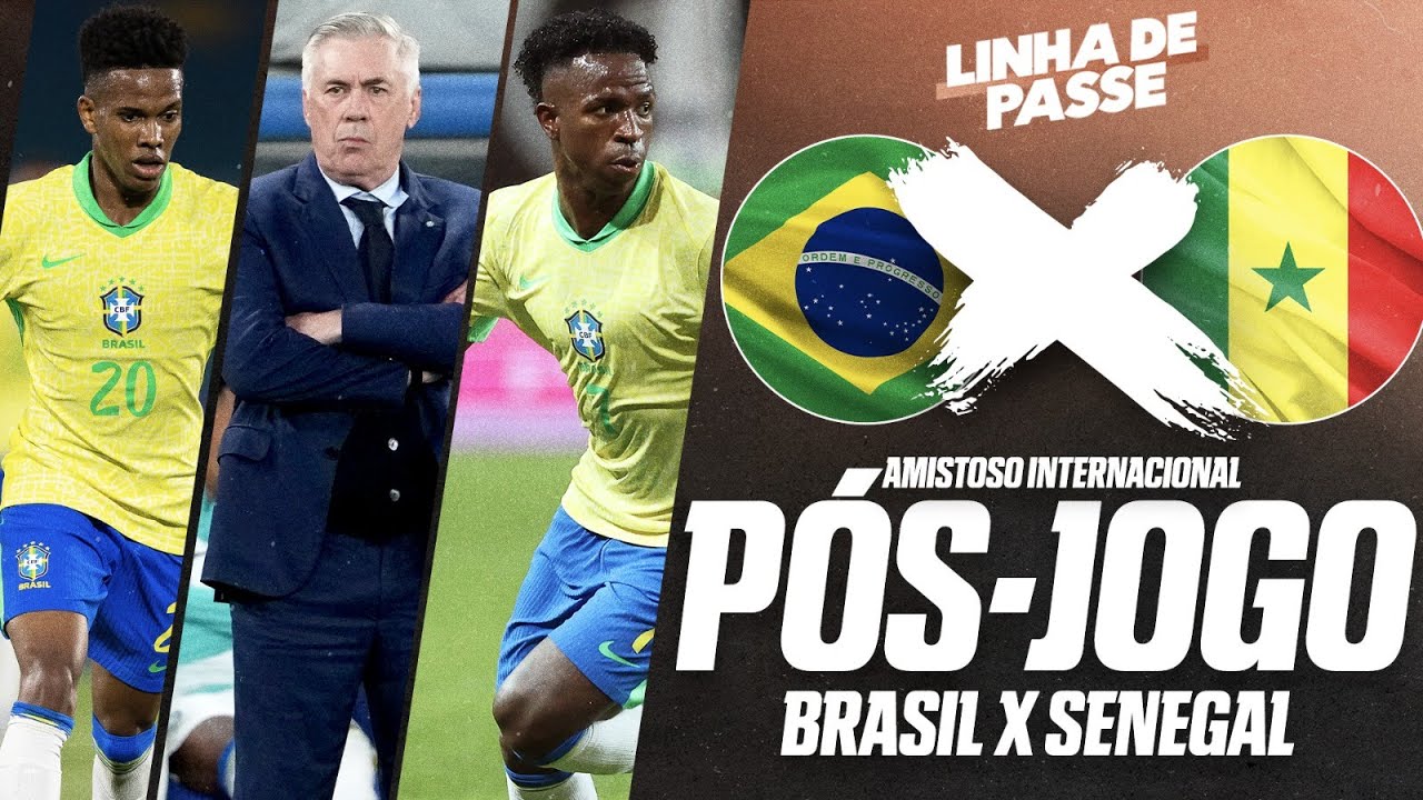 BRASIL 2X0 SENEGAL AO VIVO: PÓS-JOGO AGORA NO LINHA DE PASSE | ESPN