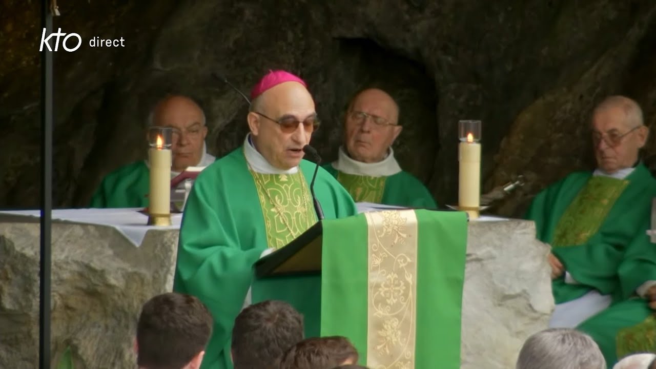 Messe de 10h à Lourdes du 14 juillet 2025