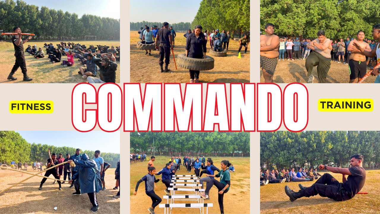 Commando Training | Battle Rope Tyre Workout | Unlock Your Strength