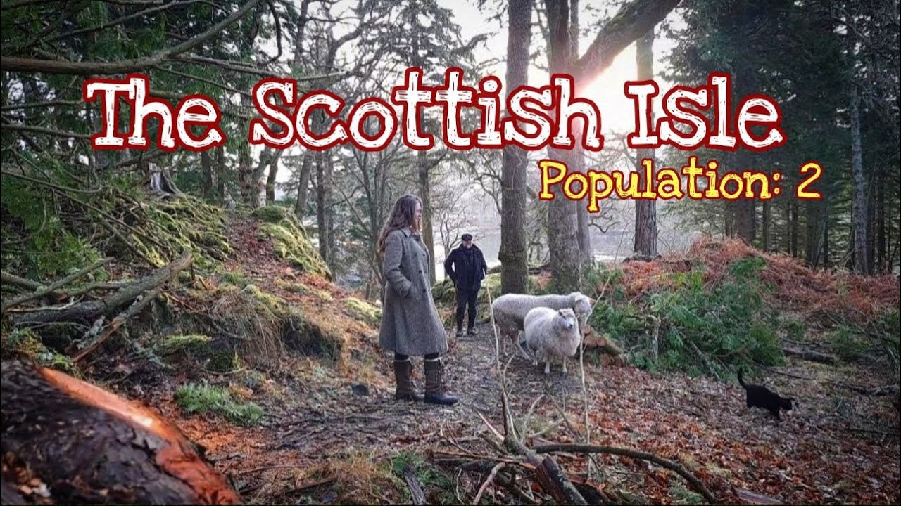 46: The Scottish Isle | Drama as the Huge Cedar is Cut! Garden Restoration; Sheep at Play. Scotland