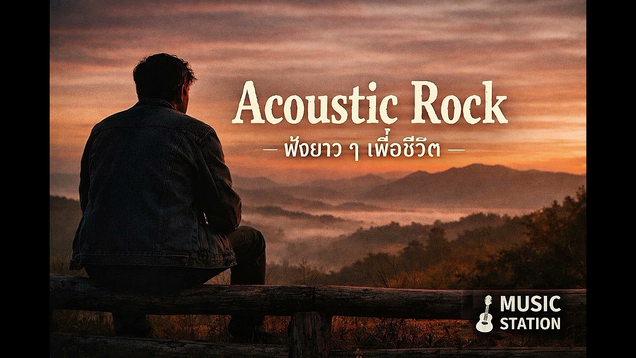 รวมเพลง Acoustic Rock เพื่อชีวิต | ฟังยาว ๆ สำหรับคนที่ยังเดินต่อ