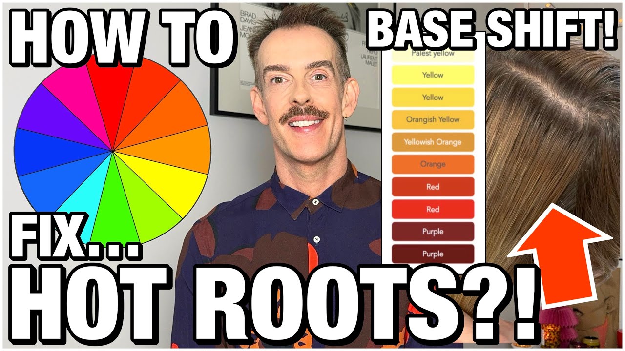 Как вы справляетесь с эффектом BASE SHIFT или HOT ROOTS на мелированных волосах!?