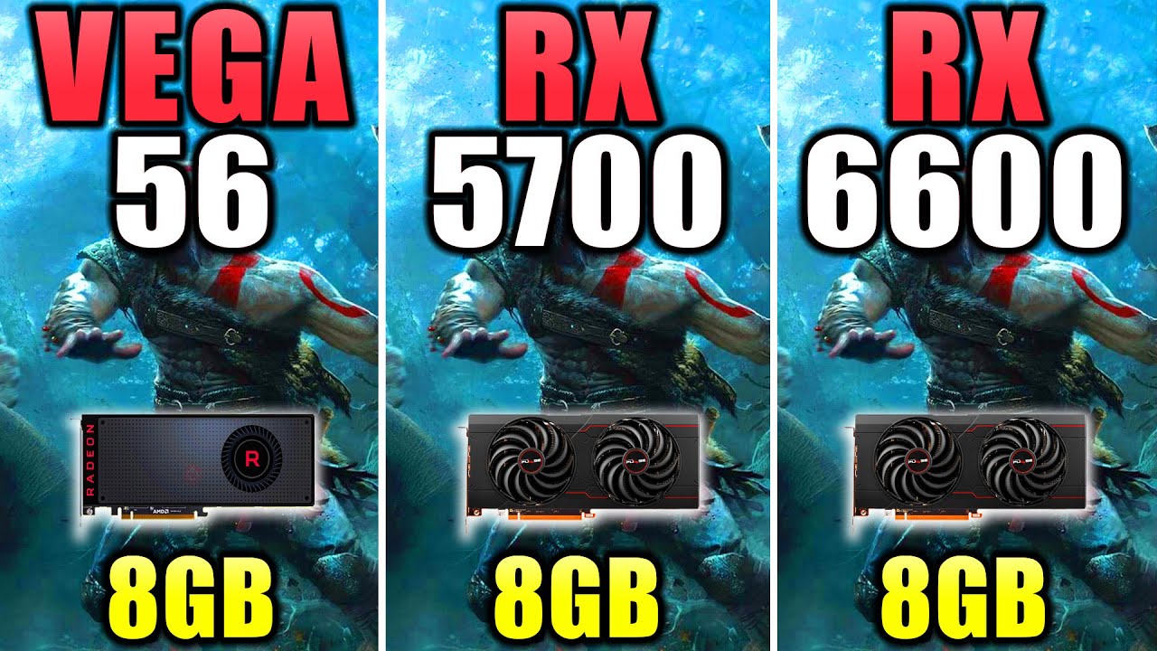 Vega 56 vs. RX 5700 vs. RX 6600 - How Much Performance Difference?