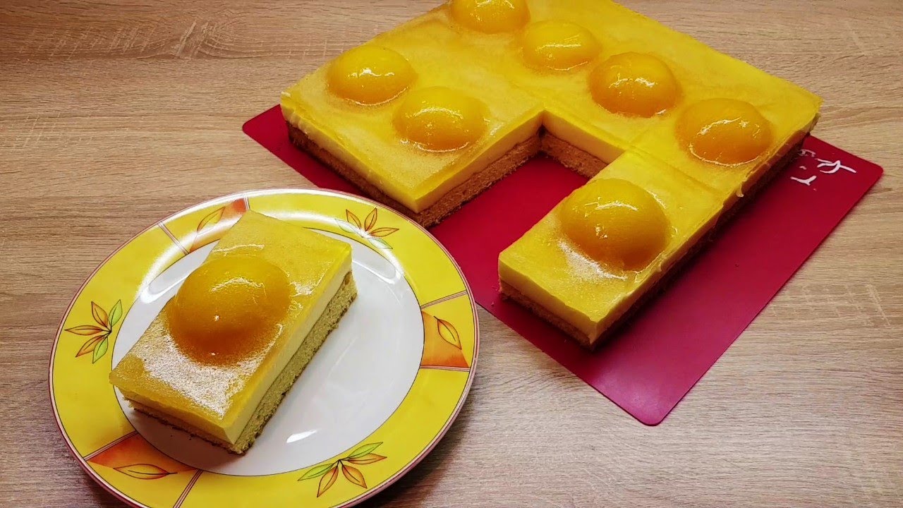 Pfirsichkuchen Rezept  , Spiegeleikuchen