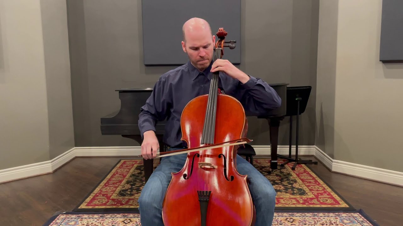 Vlc500 #8031-1 Stradivari Pattern Cello with Poplar Back