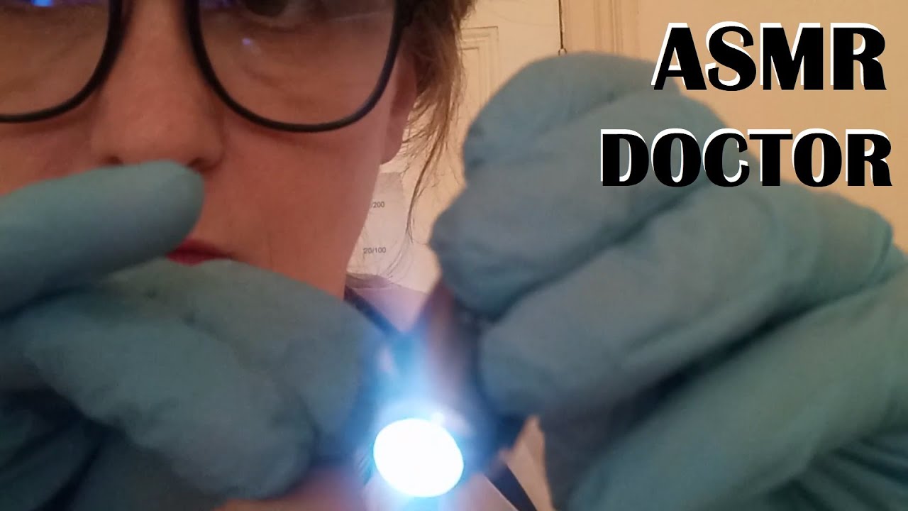ASMR Doctor 🩺 Extra Tingles Cranial Nerve Exam Medical Checkup Roleplay
