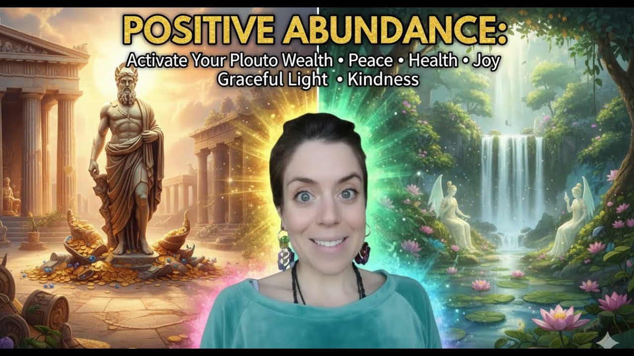 ✨Positive Abundance: Activate Your Plouto Wealth • Peace • Health • Joy • Graceful Light • Kindness✨