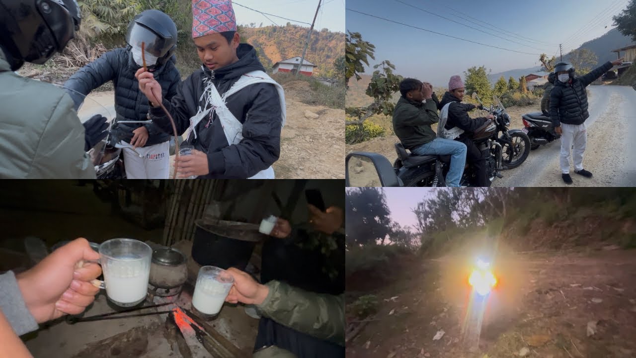Syangja to biruwa Day 1  vedio Banauda sathe khola ma gulteyooo