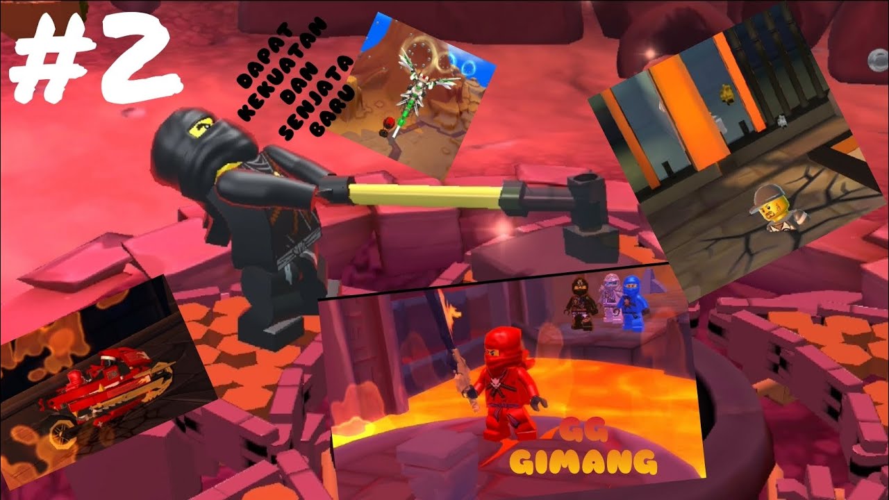 GG GIMANG!! Dapat kekuatan baru dan senjata baru (cole & kai) | LEGO NINJA SHADOW OF RONIN 