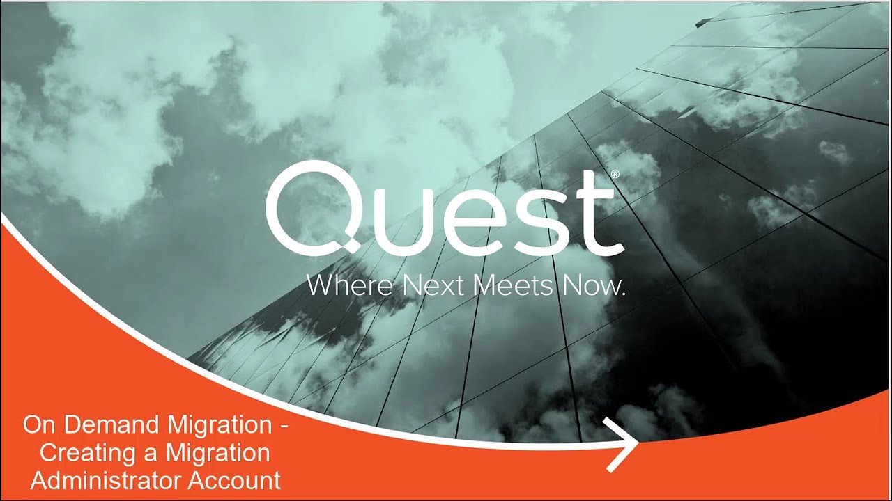 On Demand Migration - Creating a Migration Administrator Account