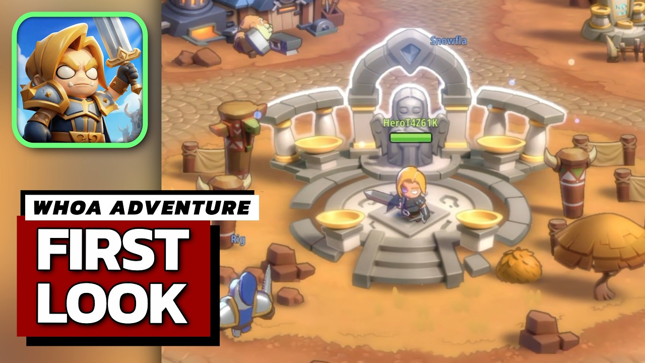 Whoa Adventure First Look Gameplay | Android & iOS