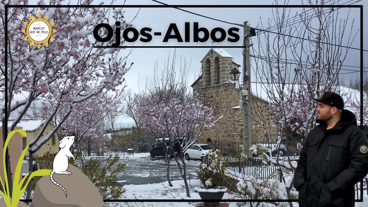 🟢 OJOS ALBOS (Ávila), un pueblo en la sierra con una bonita nevada