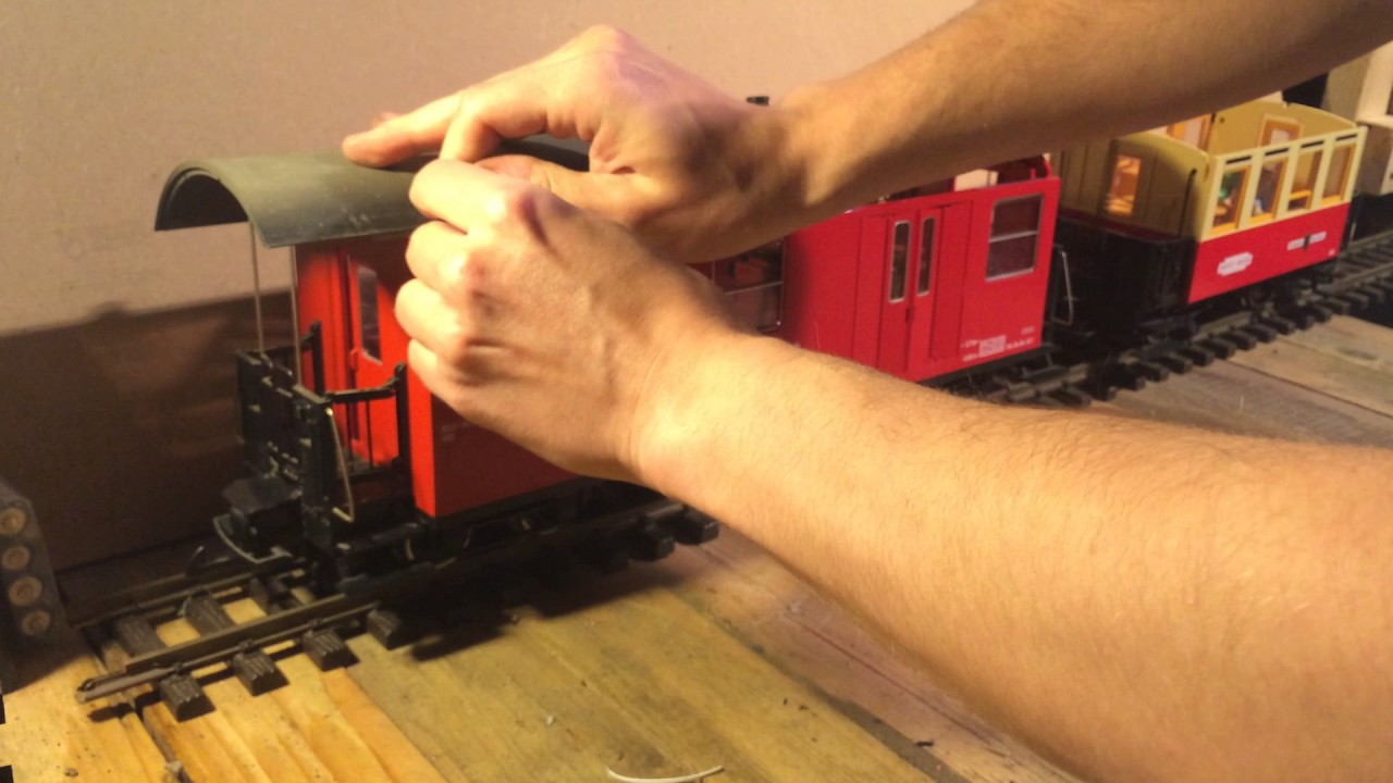 Adding lights to LGB train coaches