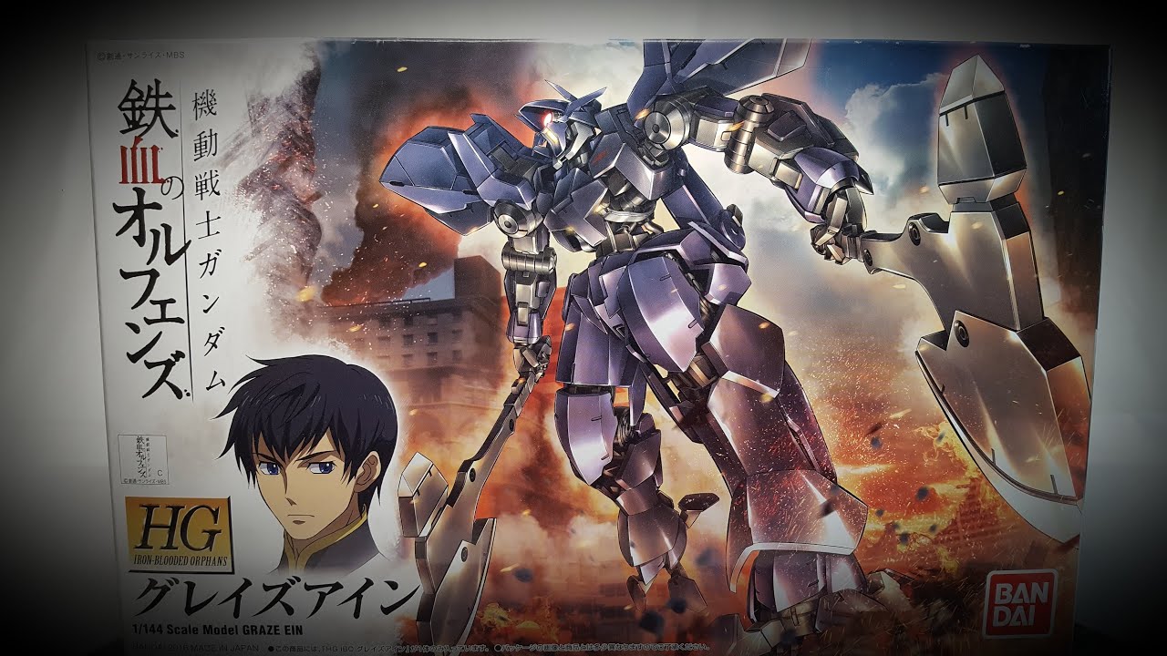 SHOKY REVIEWS: HG Iron Blooded Orphans Graze Ein