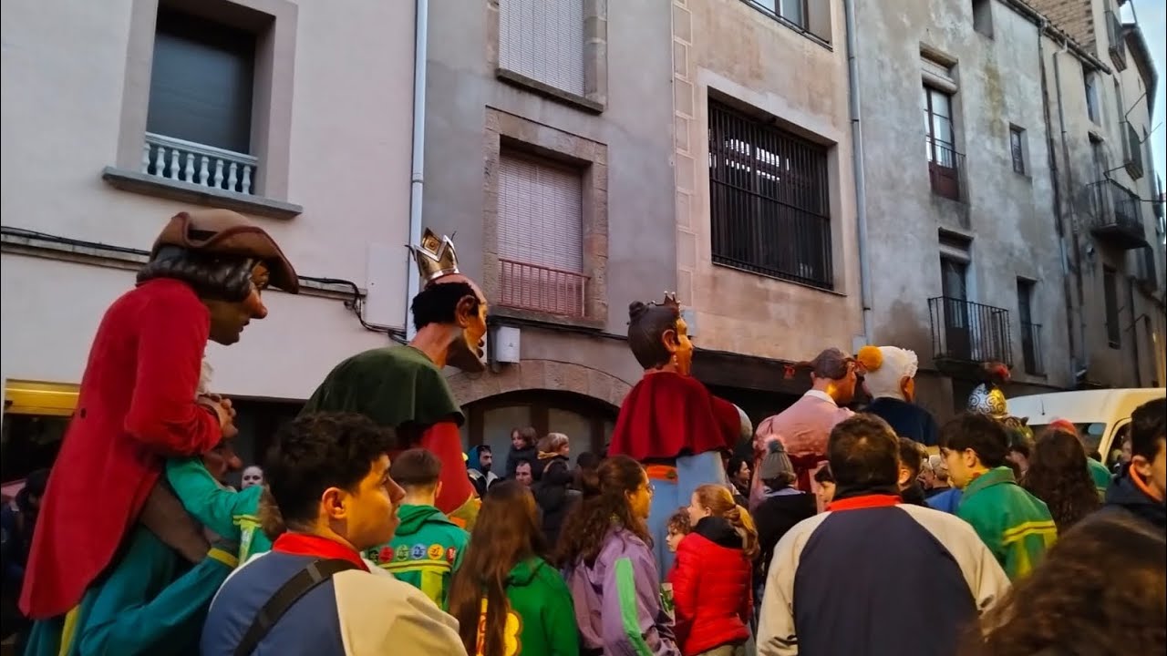 Pujada dels Gegants del Carnaval de Solsona 2026 - 14/02/2026 (Dissabte de Carnaval)