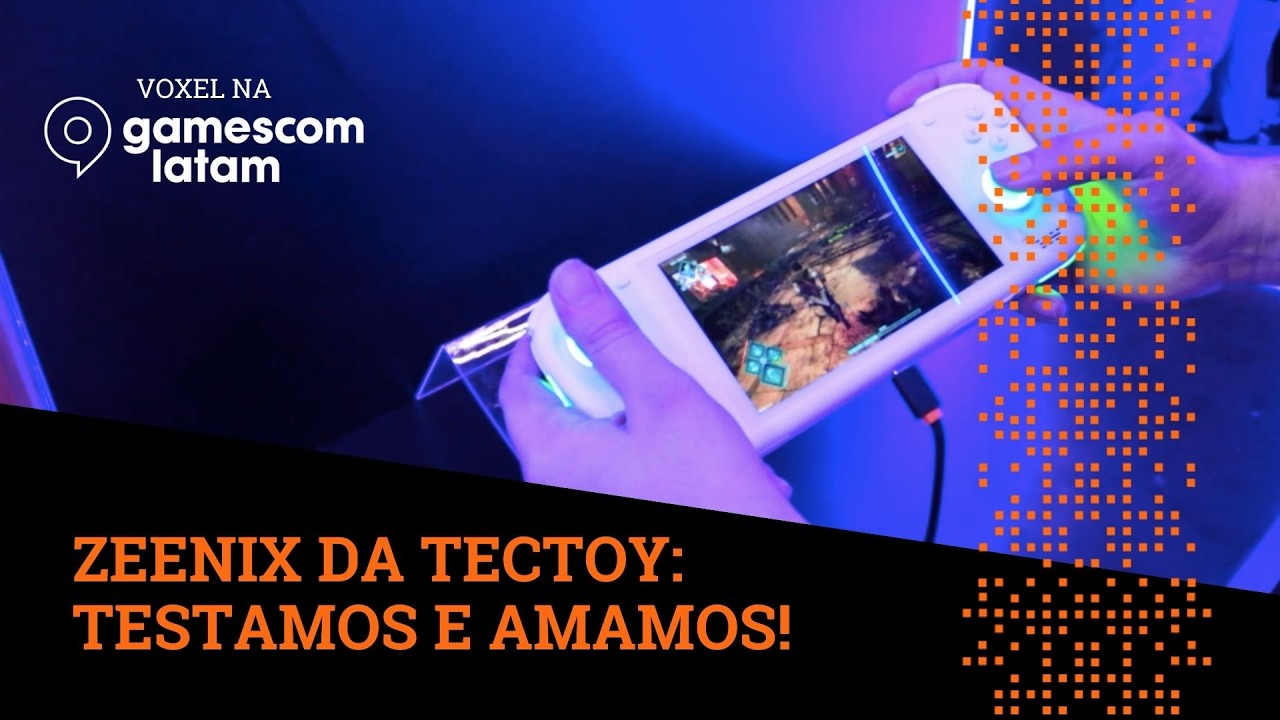 testamos o ZEENIX da TECTOY: isso aqui será GIGANTE  - Primeiras impressões