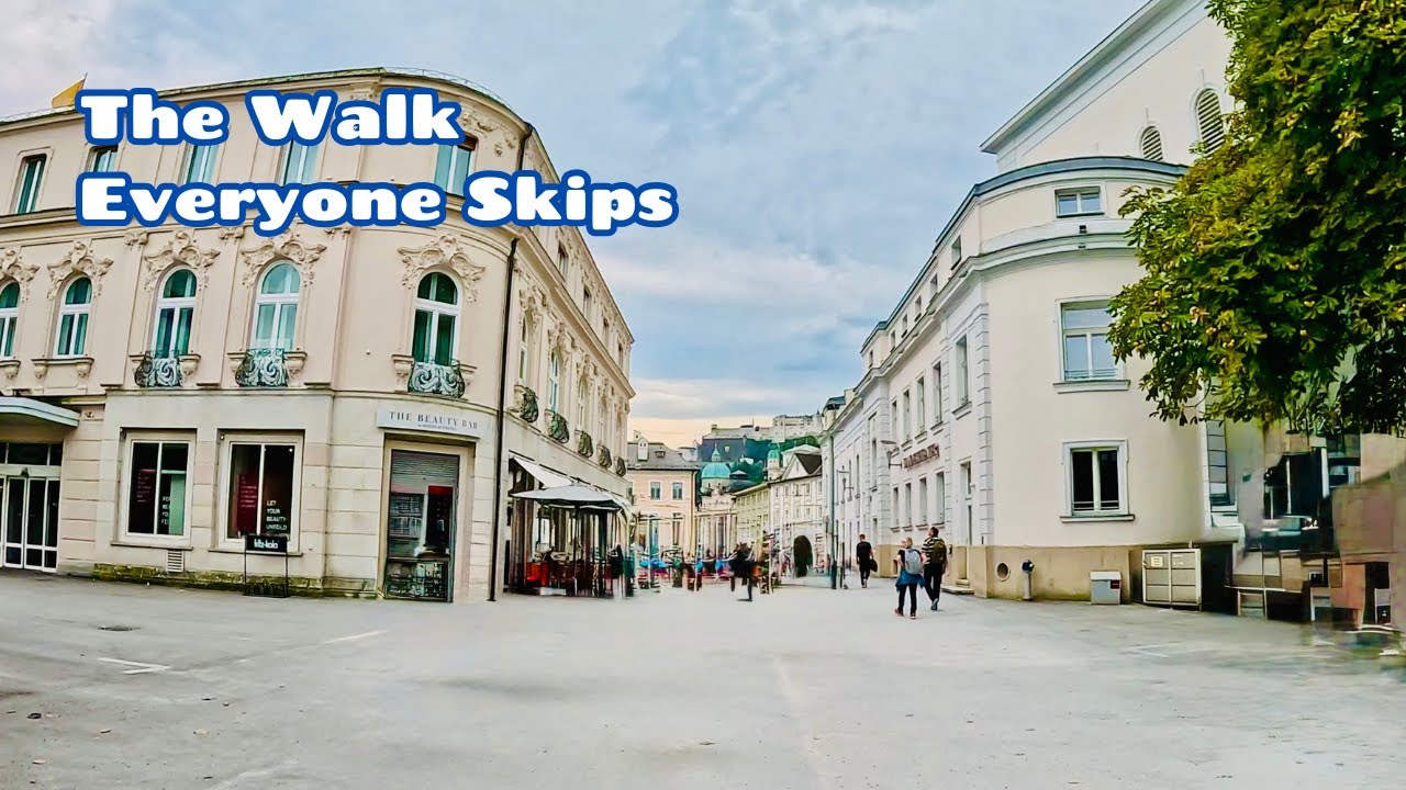 Salzburg on Foot 🇦🇹 | From Mirabell Gardens to Mozart’s Legacy